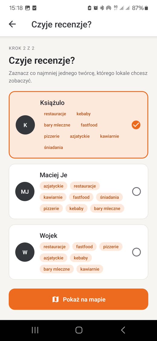 Wybór twórców